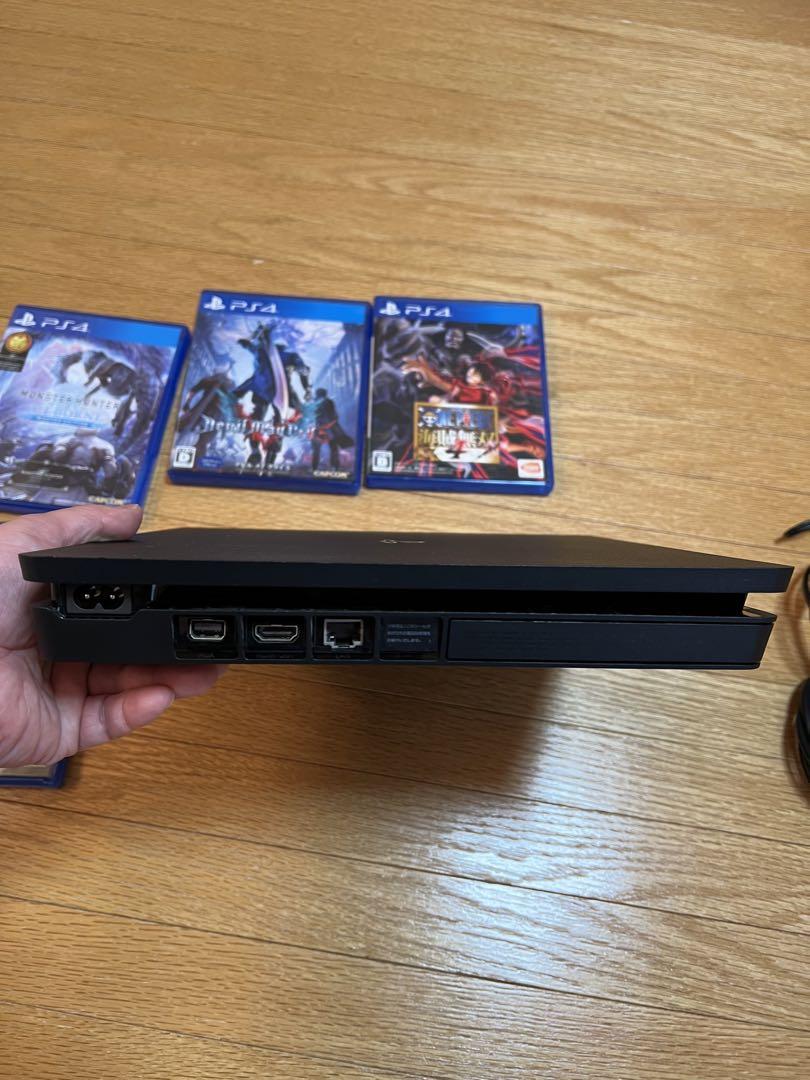 PS4 CUH-2100B 1TB ジェットブラック+ソフト4本
