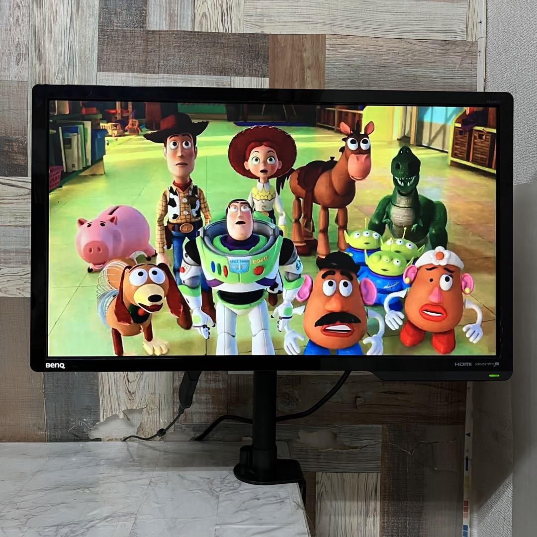 即日受渡❣️全国送料込3年前購入acerフルHD24型液晶モニターアームスタンド付 即日受渡❣️全国送料込BenQ24インチワイドフルHD液晶モニター