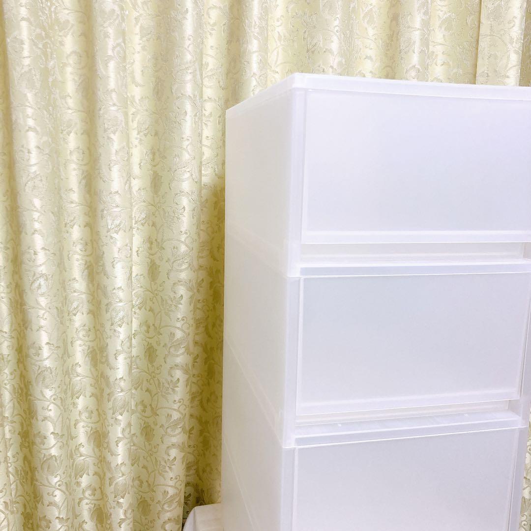 あいさん　無印良品　２個 ポリプロピレン小物収納ケース　引出式　4段　6段