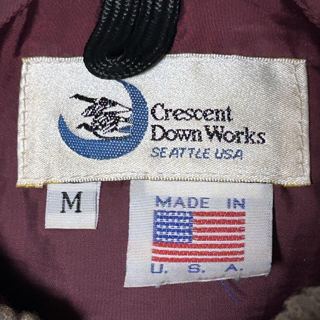 CrescentDownWorks ダウンベスト　キルティング　USA製