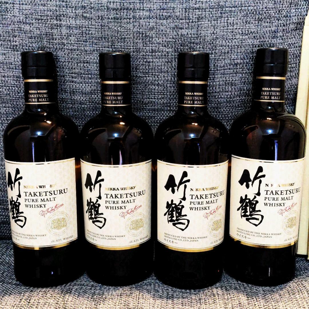 竹鶴ピュアモルト 4本セット☆