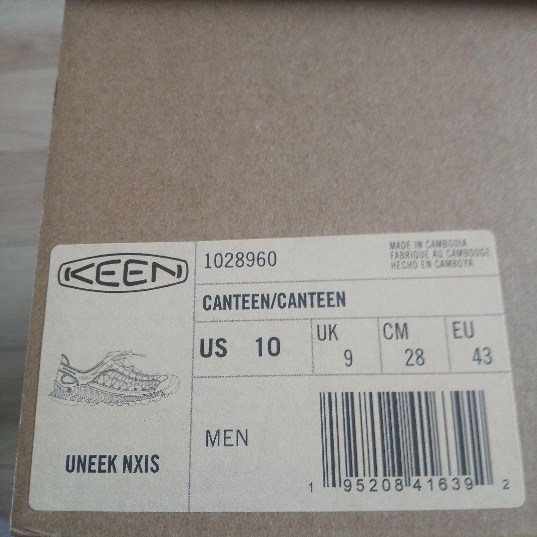 靴 KEEN UNEEK NXIS 28.0