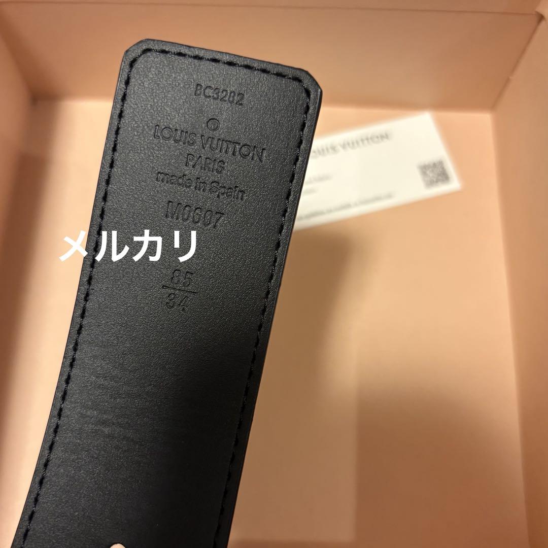 メチュ様　ルイヴィトン ベルト　ベルト・LVピラミッド 40MM