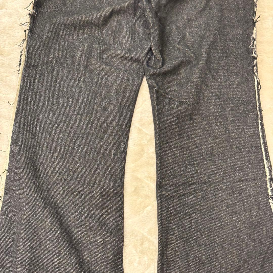 【美品】tricot COMME des GARCONS ウール フレアパンツ