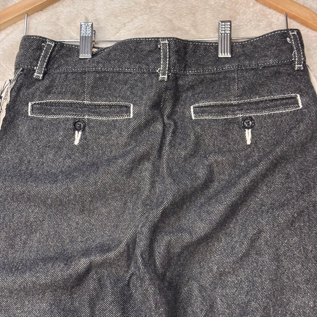 【美品】tricot COMME des GARCONS ウール フレアパンツ