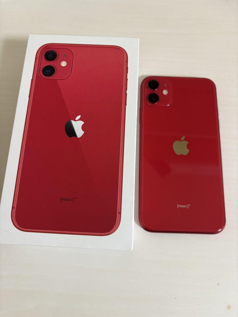 iPhone 11 レッド 128GB SIMフリー
