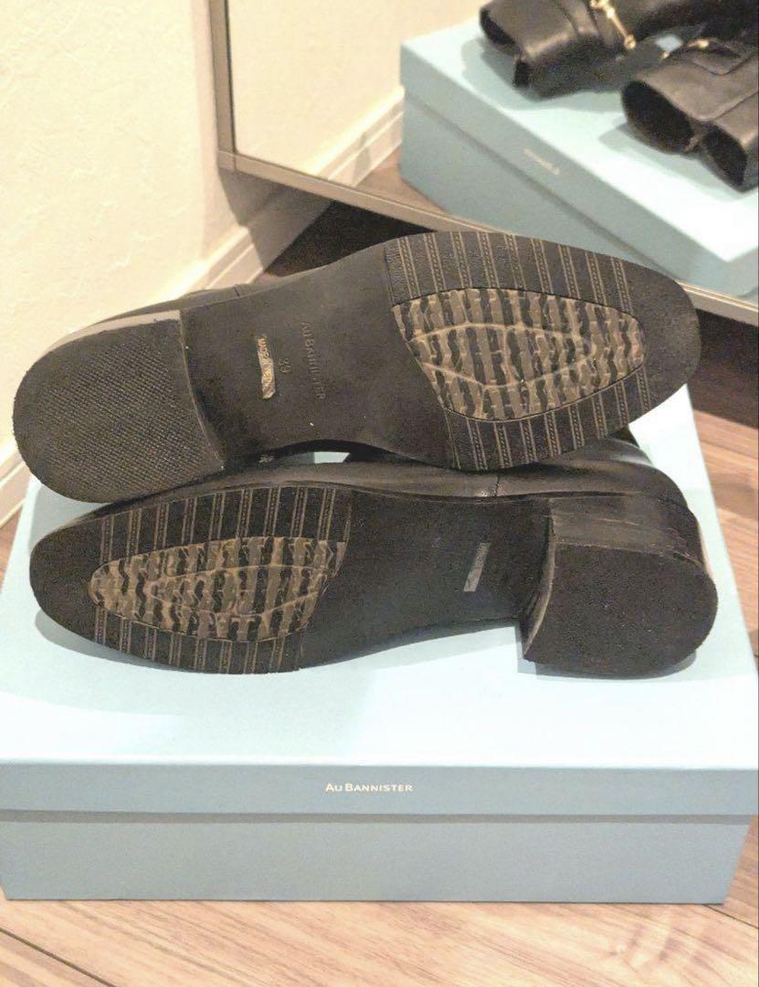 Au BANNISTER オゥバニスター ショートブーツ スノーソール 防寒冬靴