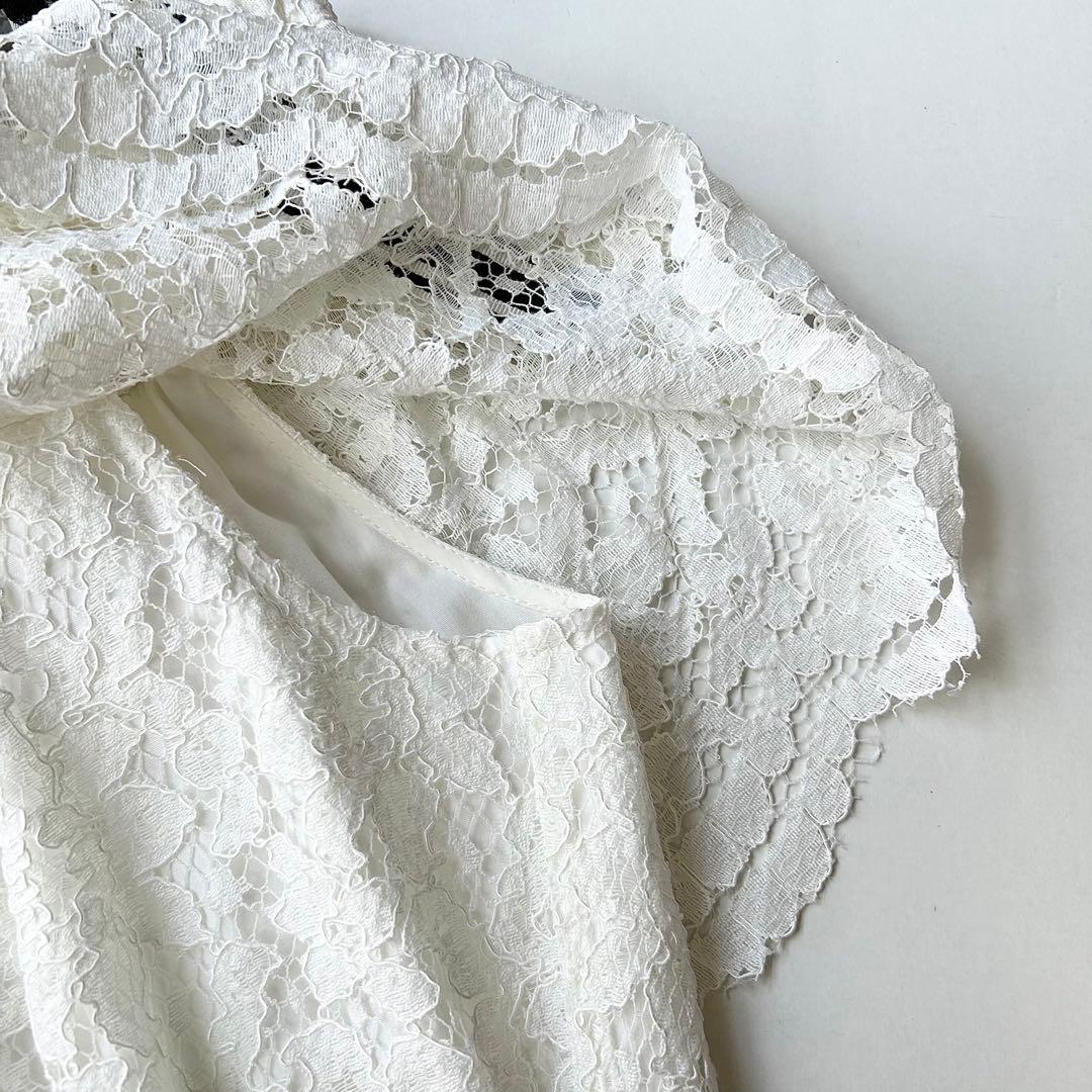 【新品タグ付】SEVEN TEN 定価38,500円レースオフショルドレス 【新品タグ付】SEVEN TEN 定価38,500円レースオフショルドレス