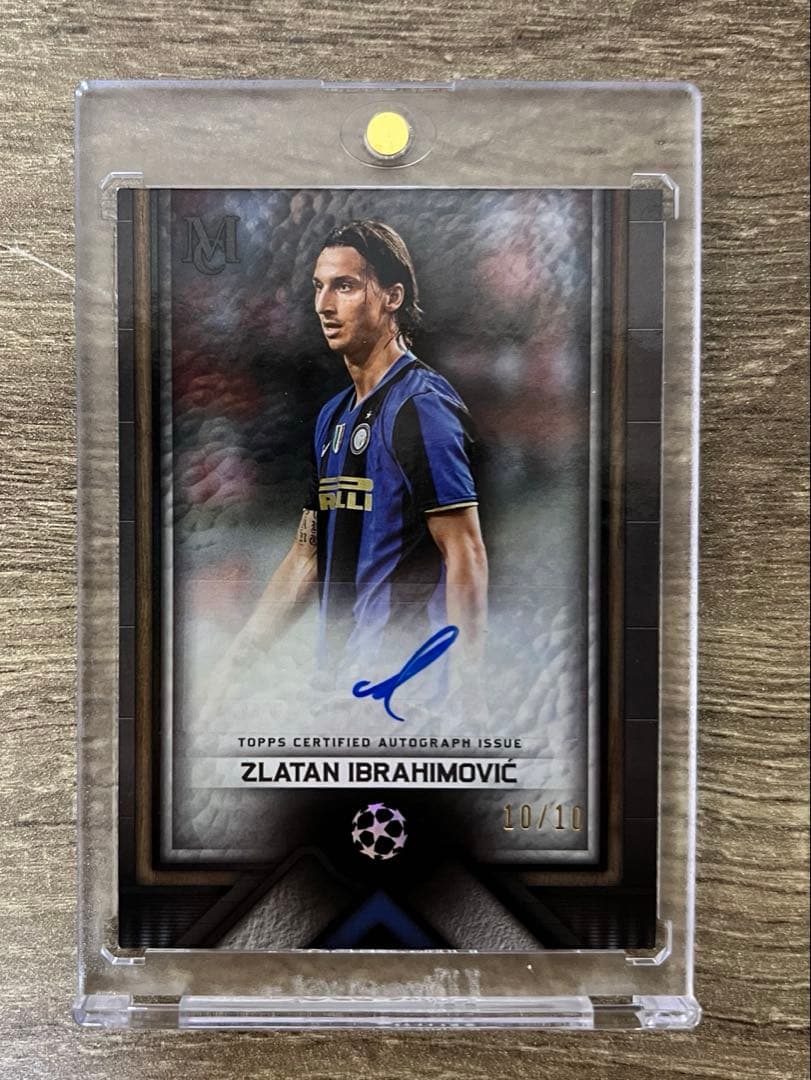 ズラタン イブラヒモビッチ オート 10シリ目立った傷や汚れなし