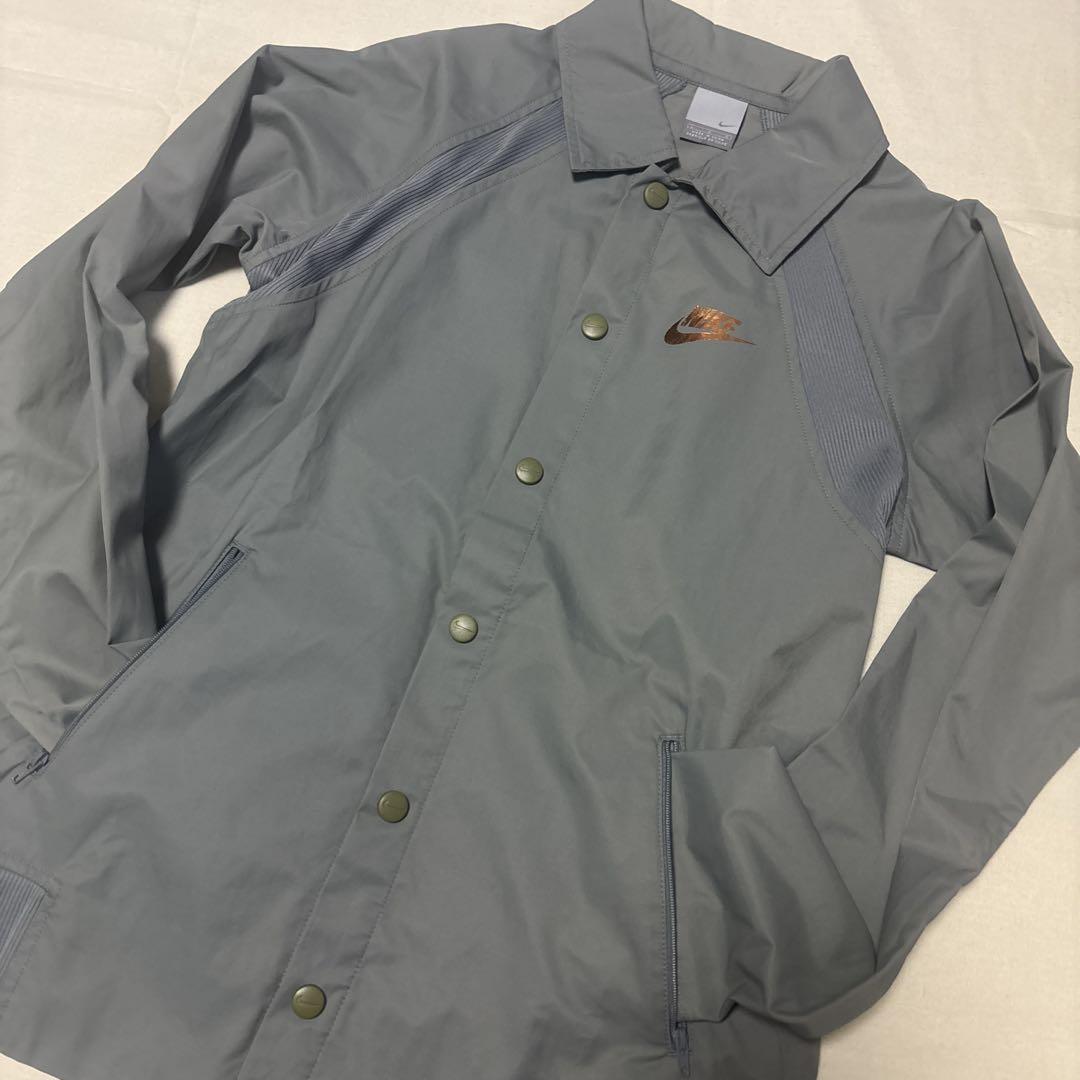 極希少 入手困難 NIKE グレー ジャケット コーチジャケット