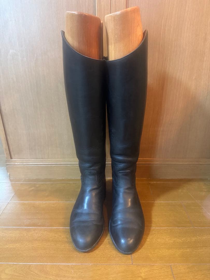 乗馬　本革　稲毛屋ブーツ　23.5センチ　乗馬ブーツ
