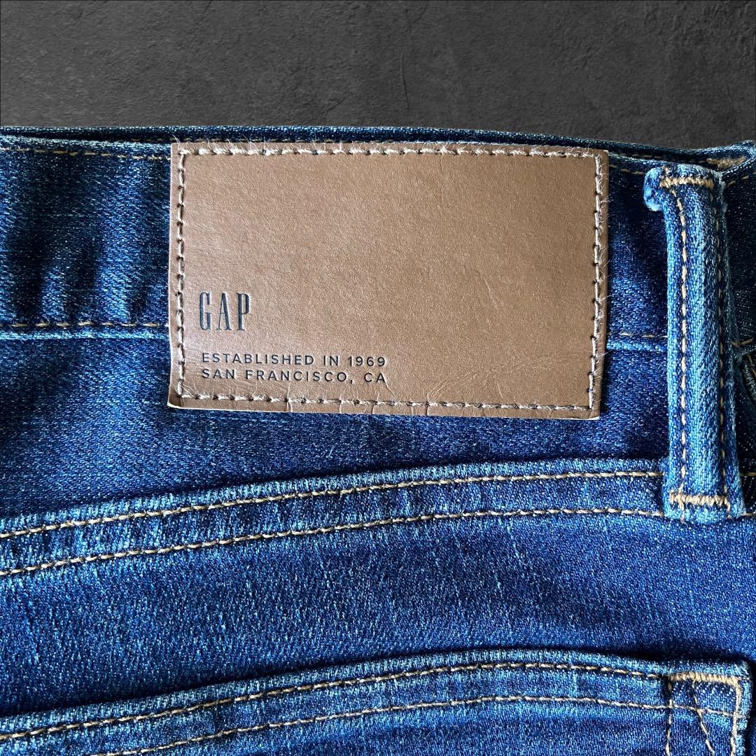 ギャップ GAP デニム ストレート ジーンズ インディゴ 古着 w36