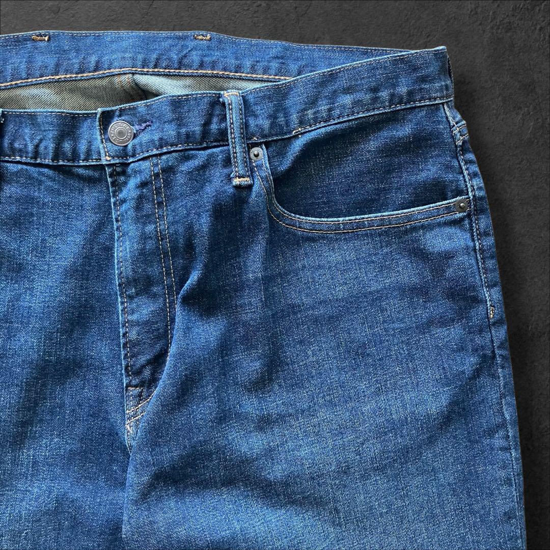 ギャップ GAP デニム ストレート ジーンズ インディゴ 古着 w36
