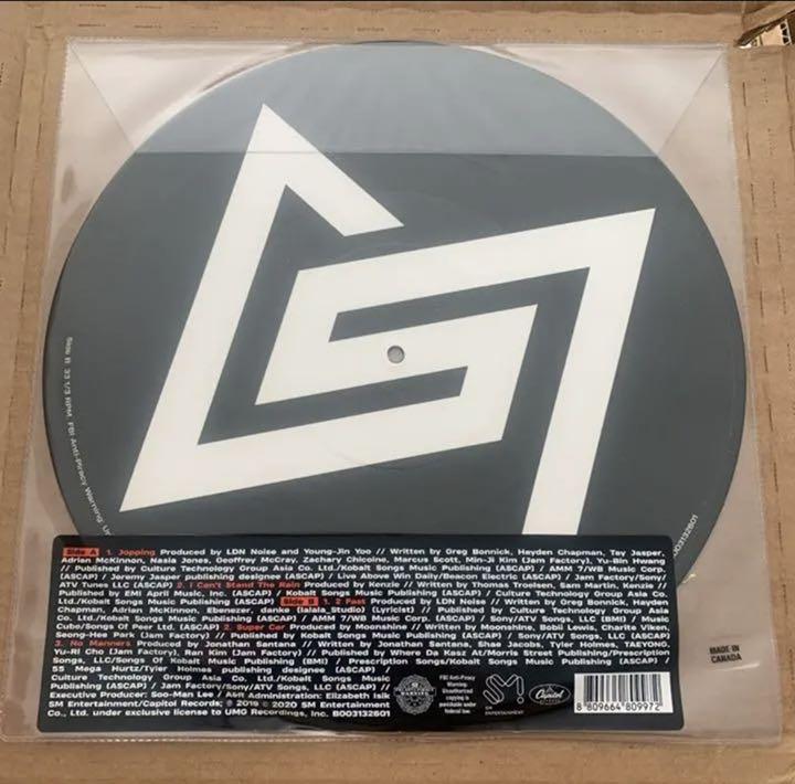 ルーカス SuperM アナログ テン emxOK-m41867028243 ピクチャーディスク LP盤 ≨ベッキョン
