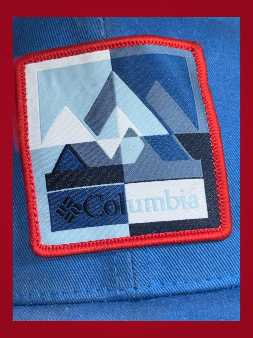 Columbia トラッカーキャップ 青/白