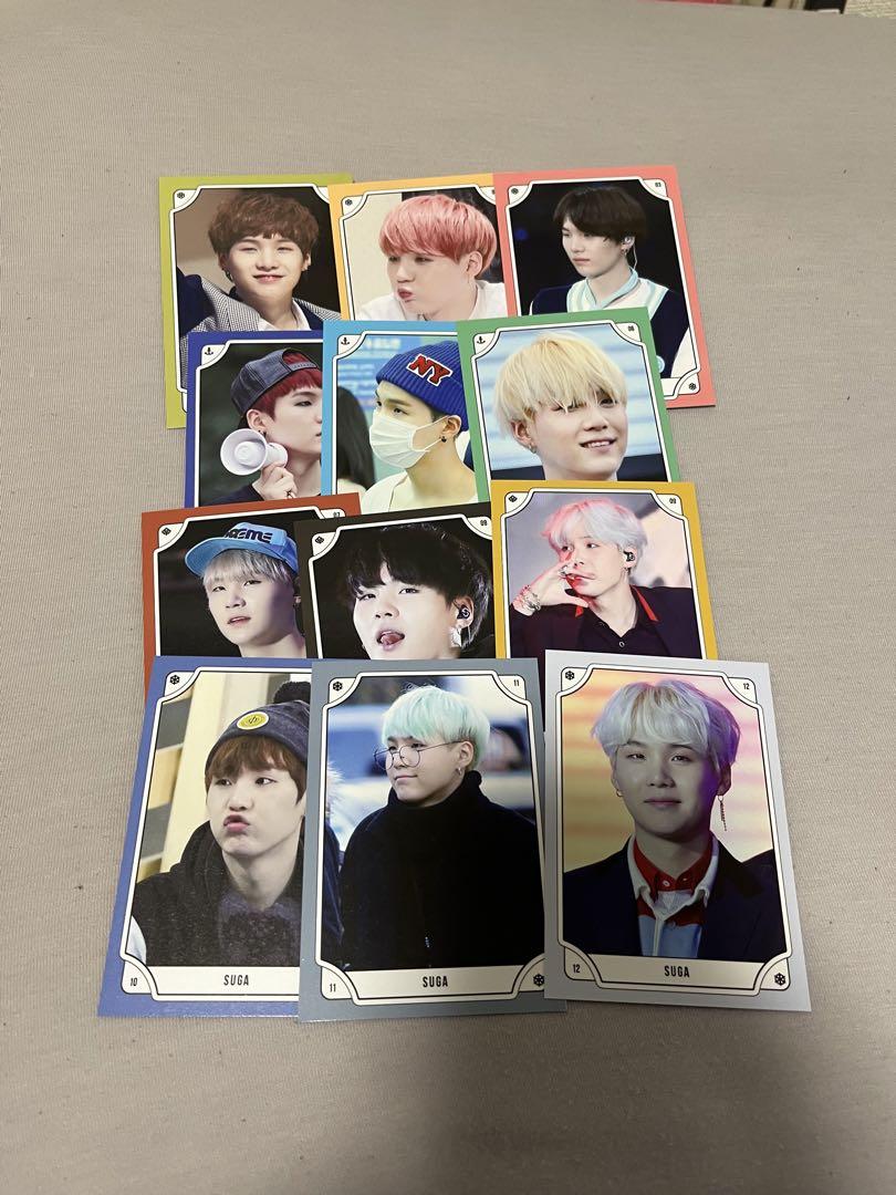 BTS ユンギ　写真集　トレカ　ポスター BTS ユンギ 写真集 トレカ ポスター-販売初回販売