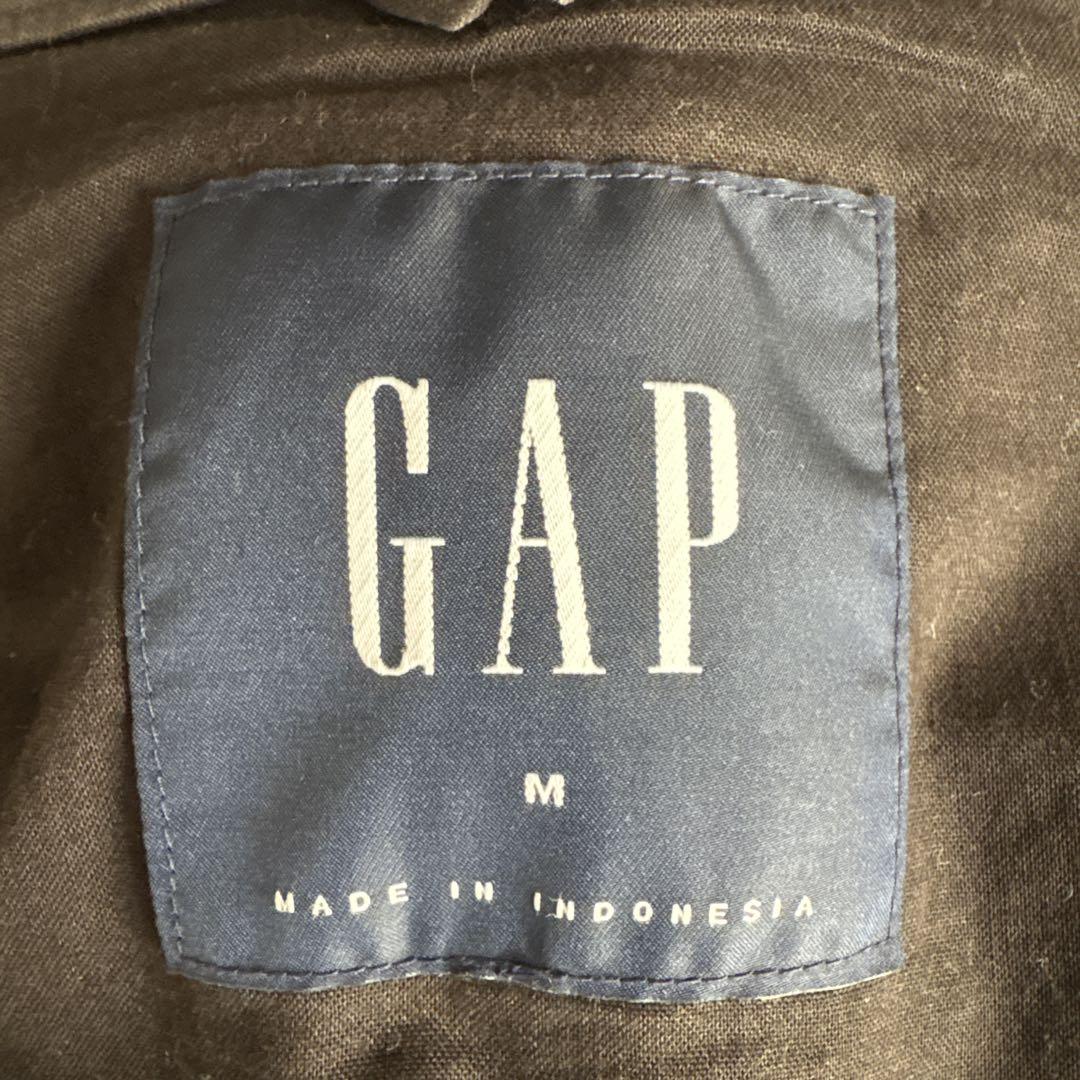 【週末限定値引】【GAP】【レア】【M】ミリタリージャケット 大きなフード付
