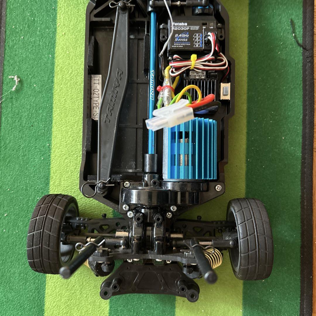 タミヤ　TAMIYA　ラジコン　TT-02B フタバ　T3PV タミヤTT-02 typeSフルセット(オプション多数) フタバT3PV付き