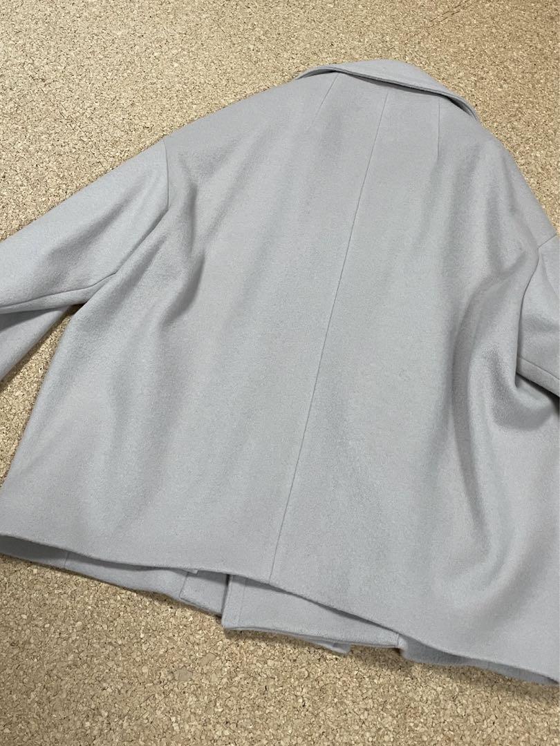 Noble スタンドカラーオーバーコート ¥59,400