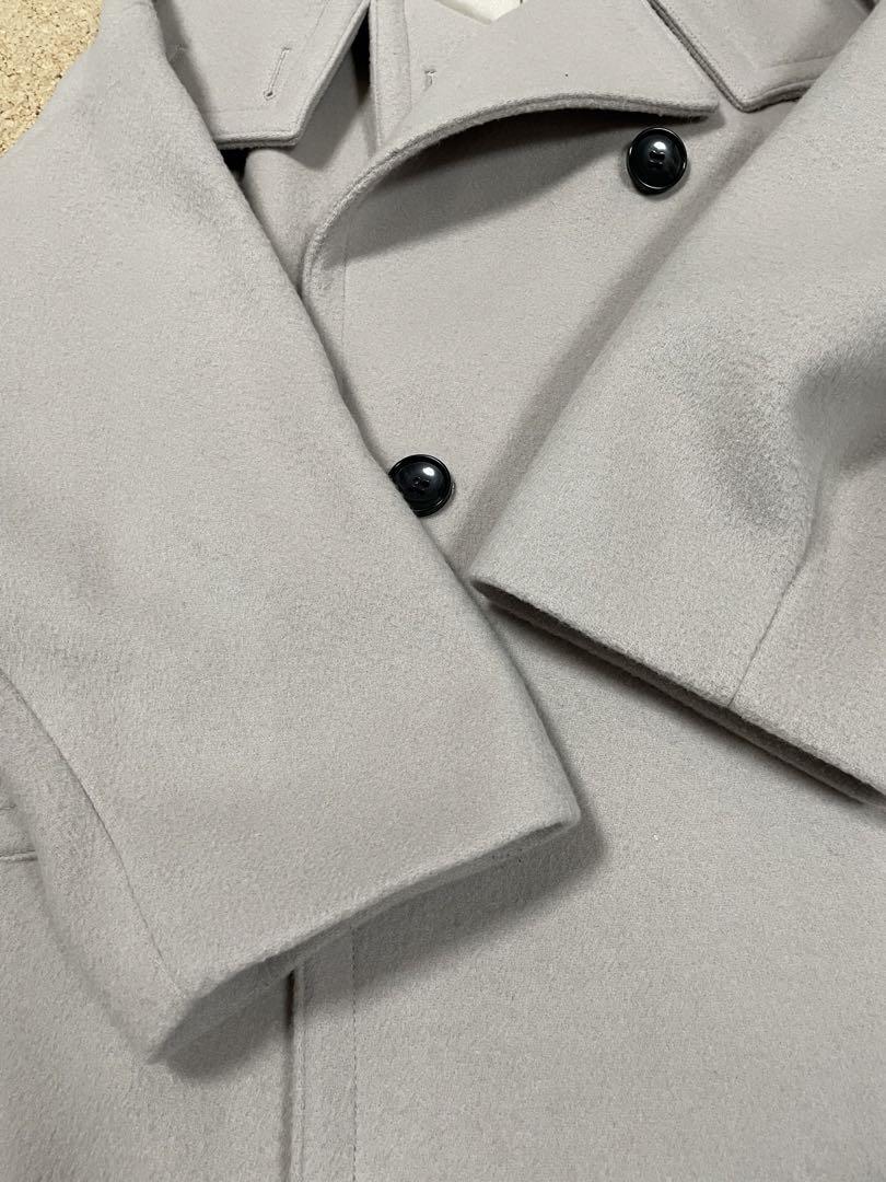 Noble スタンドカラーオーバーコート ¥59,400