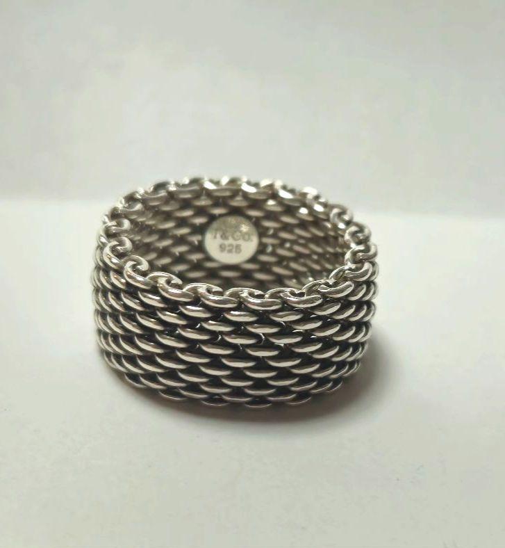 TIFFANY＆Co. ティファニー サマセット メッシュ リング
