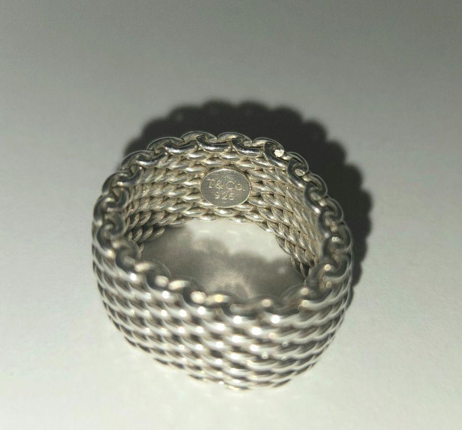 TIFFANY＆Co. ティファニー サマセット メッシュ リング