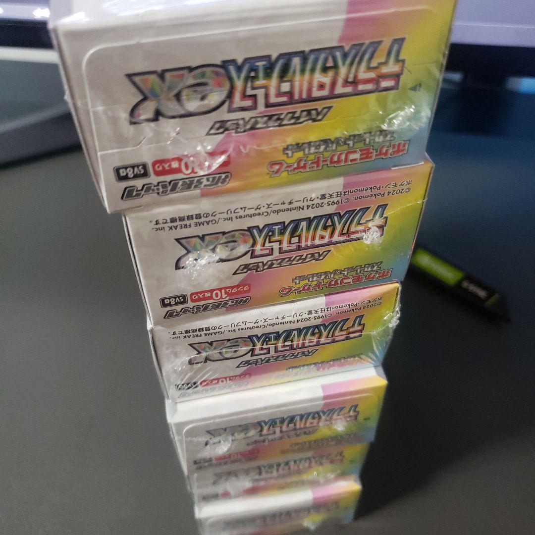 ポケモンカードゲーム テラスタルフェスex 6BOX　新品　シュリンク付き