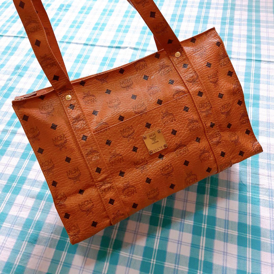 確実本物＊MCM　エムシーエム　ショルダートートバッグ