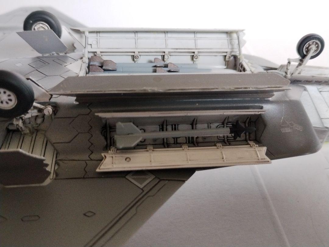 プラモデル完成機　1/72　F22ラプター(1)
