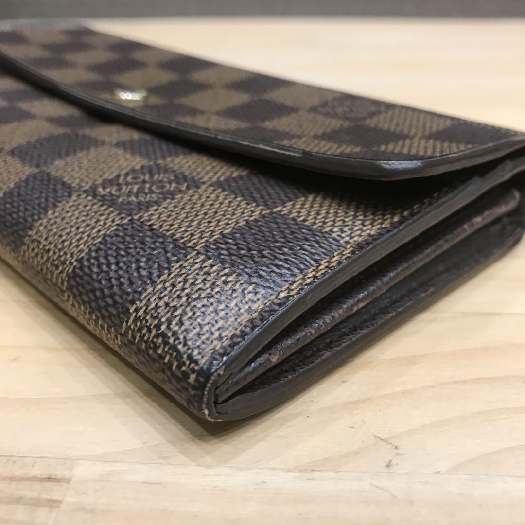 LOUIS VUITTON ダミエ ポルトフォイユ・サラ 二つ折り長財布