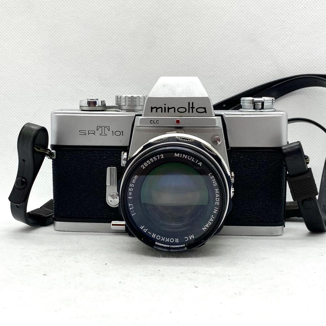 C6880】sr t 101＋mc rokkor-pf 1:1.7 55mm - メルカリ