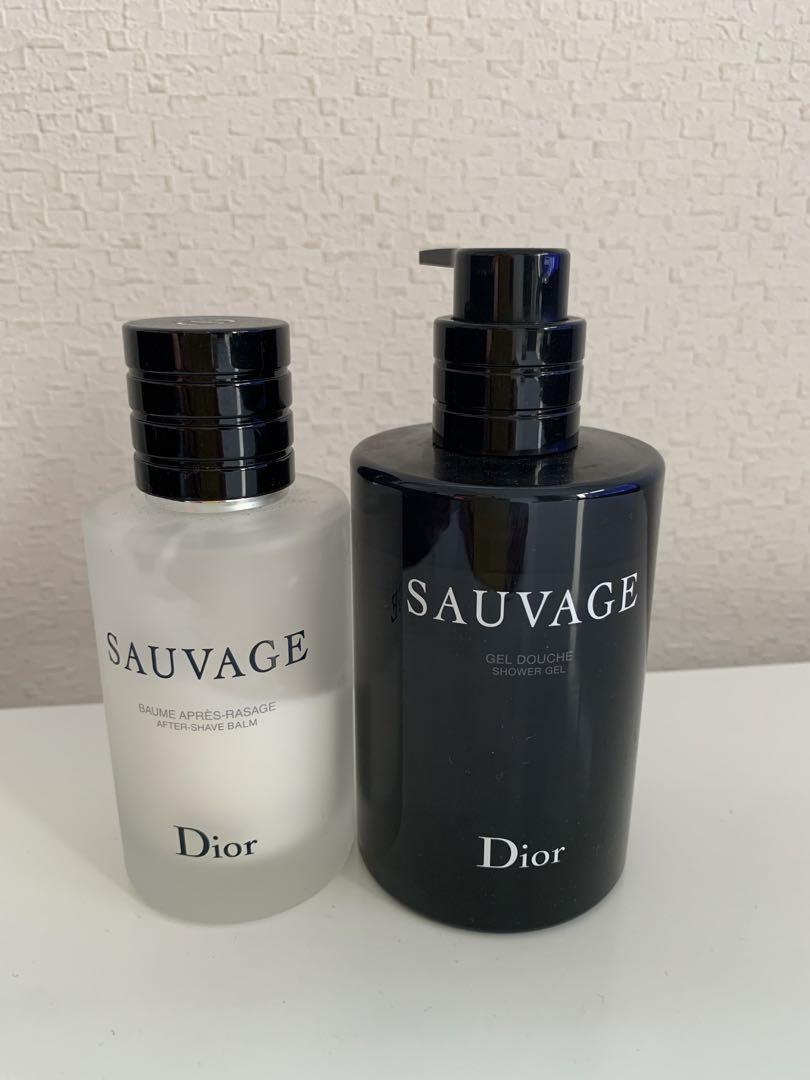 Diorアフターシェーブバーム & ボディーシャンプー