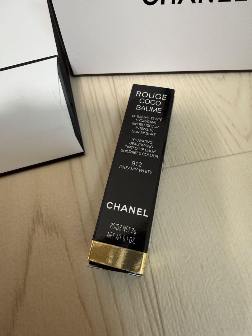 CHANEL シャネル　ルージュ　ココ　ボーム　912 リップクリーム　ホワイト