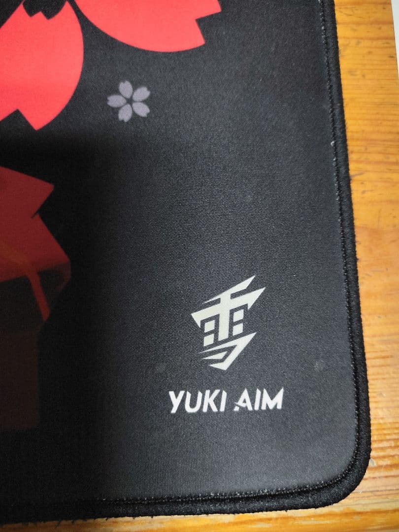 ユキエイム　2022 マウスパッド　黒　oni black YukiAim ユキエイム 2022 マウスパッド 鬼黒 oni black - メルカリ