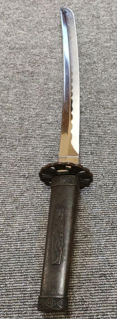 刀　龍　模造刀　刀台　小刀　武具　重厚感　綺麗な良品