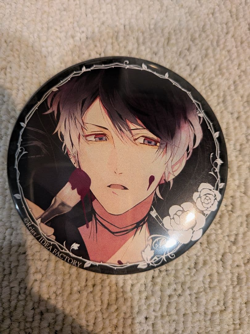ディアラバ　無神ルキ　ユイ　スクエア缶バッジ　缶バッジ DIABOLIK LOVERS ディアラバ 無神ルキ 缶バッジ - メルカリ