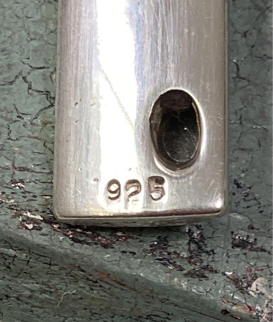 [J-23] Silver925 / 9g オニキス アラベスクデザイントップ