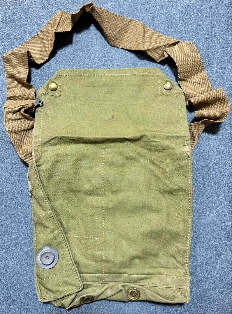 イギリス軍 実物 MkⅦ ガスマスクバッグ M&Co①