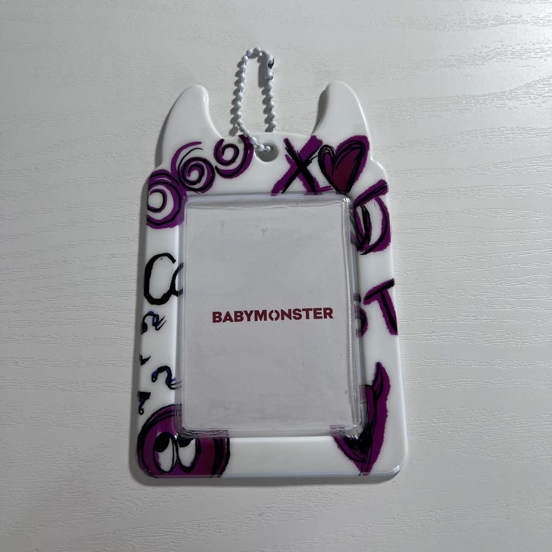 BABYMONSTER トレカケース トレカ babymonster ベビモン BABYMONSTER アヒョン トレカケース ベビモン 新品未使用 - メルカリ