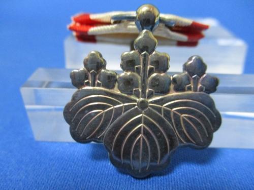 憧れの 勲章 勲八等白色桐葉章☆1875年（明治8年）～／純銀製／漆塗箱 その他