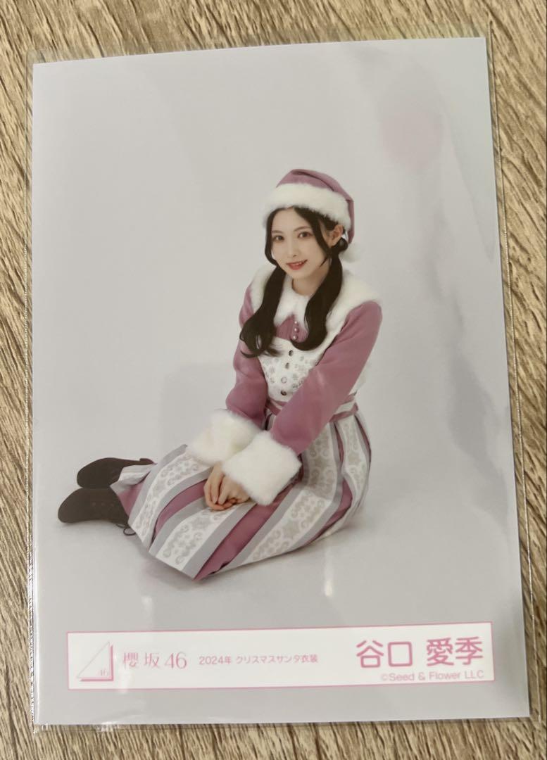 谷口愛季 2024年 クリスマスサンタ衣装 直筆サイン ヨリ 谷口愛季 サンタ衣装 サイン入り （谷口愛季ちゃんの「31度目の