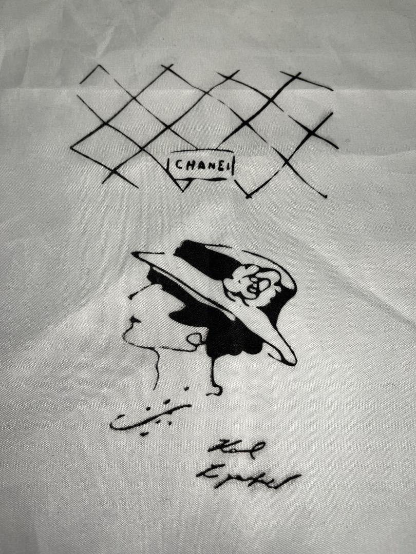 CHANEL シャネル カール ラガーフェルド フラップ 保存袋 CHANEL シャネル カール ラガーフェルド フラップ 保存袋