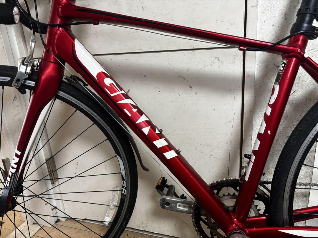 GIANT DEFY ジャイアント　ロードバイク レッド