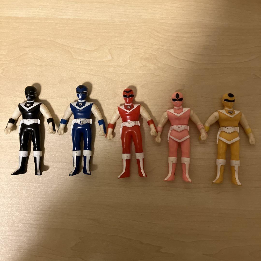 マスクマン ソフビ 5体セット 特撮 マスクマン ソフビ 5体セット 特撮