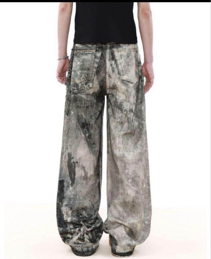 ウォッシュドデニム menes jaded london 地底人 y2k L2 ウォッシュドデニム menes jaded london 地底人 y2k L2 - メルカリ