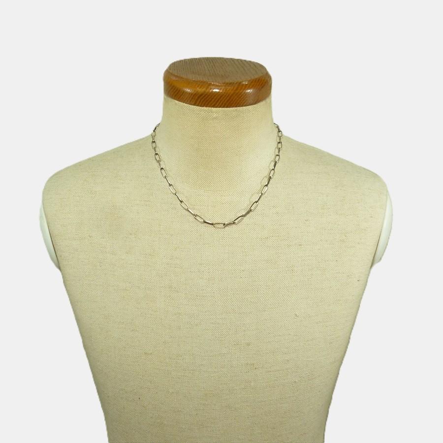 Navajo Sally Shirley シルバーチェーンネックレス