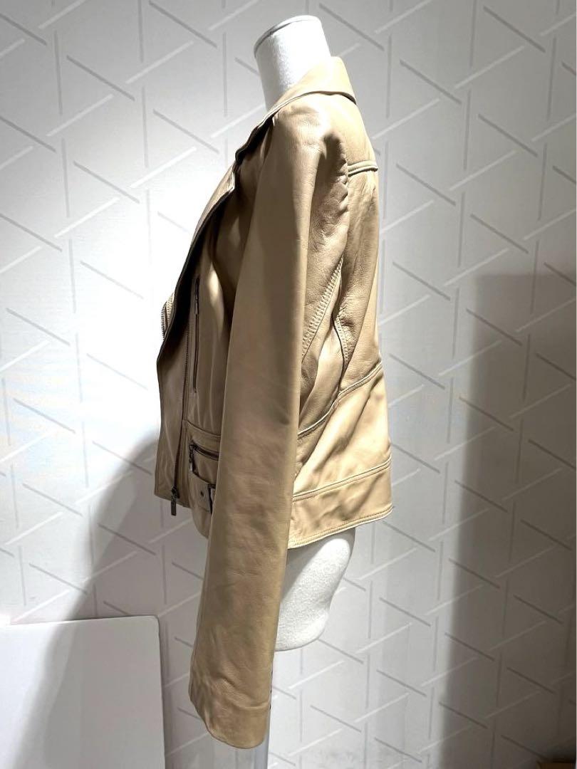 期間限定のお買い得商品 ◇ 美品 ◇ 着用1回 Andy ライダース ジャケット アウター 本革 ジャケット・アウター