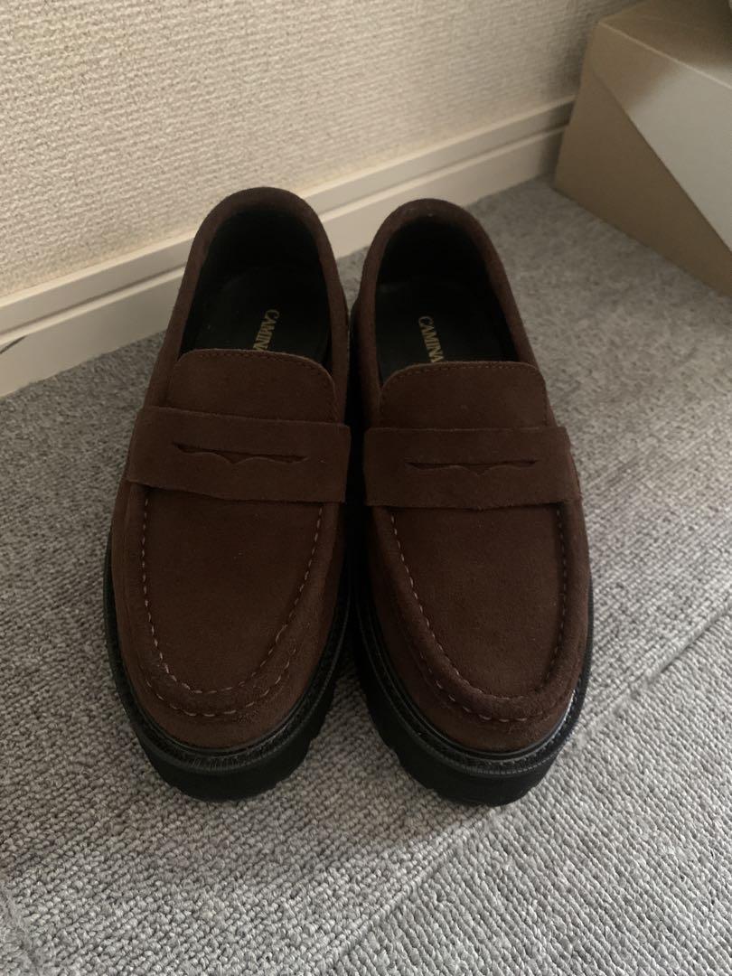 美品DeuxiemeClasse【CAMINANDO】SUEDE LOAFER