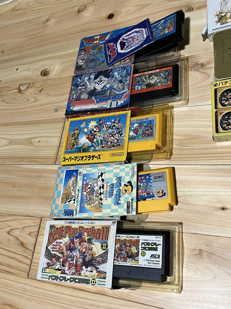 ファミコン　ソフト　箱付き　25本　動作確認済み