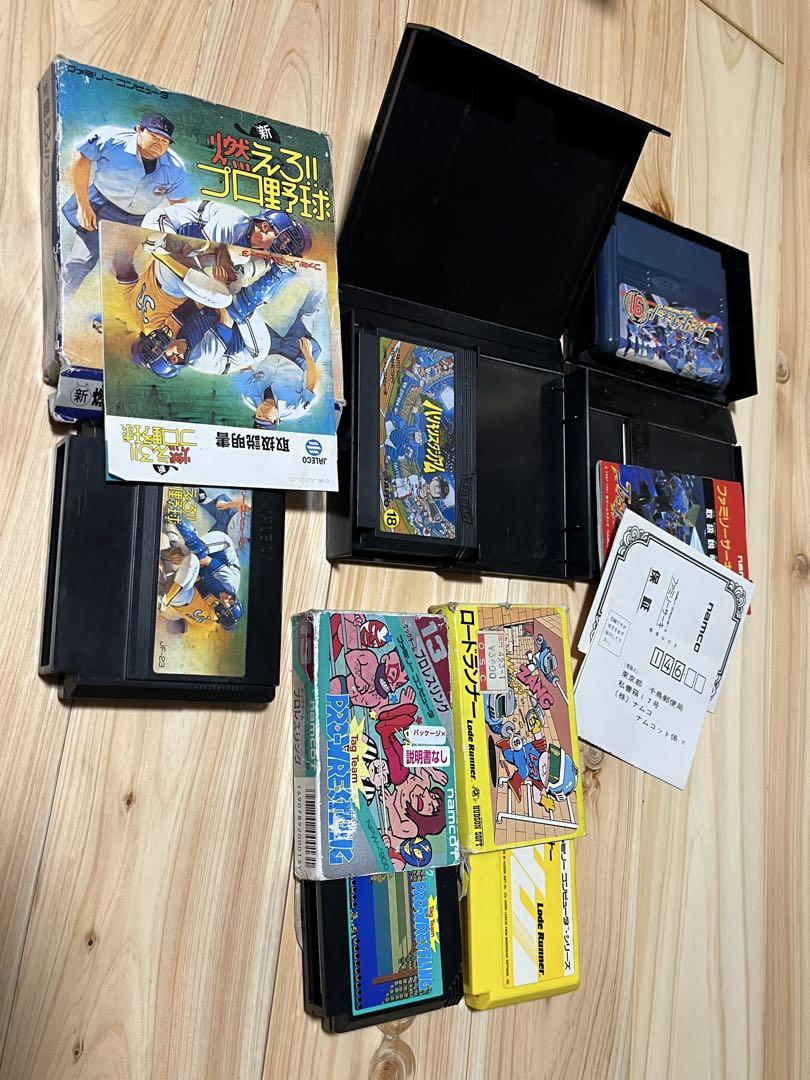 ファミコン　ソフト　箱付き　25本　動作確認済み